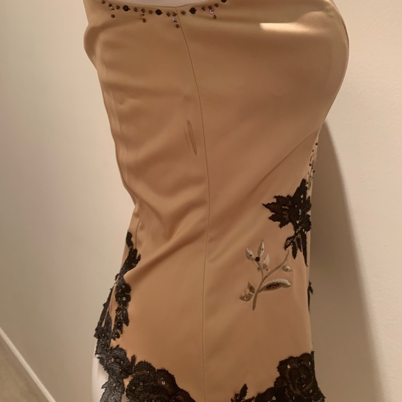 New gold lace beaded top - Picture 6 of 8